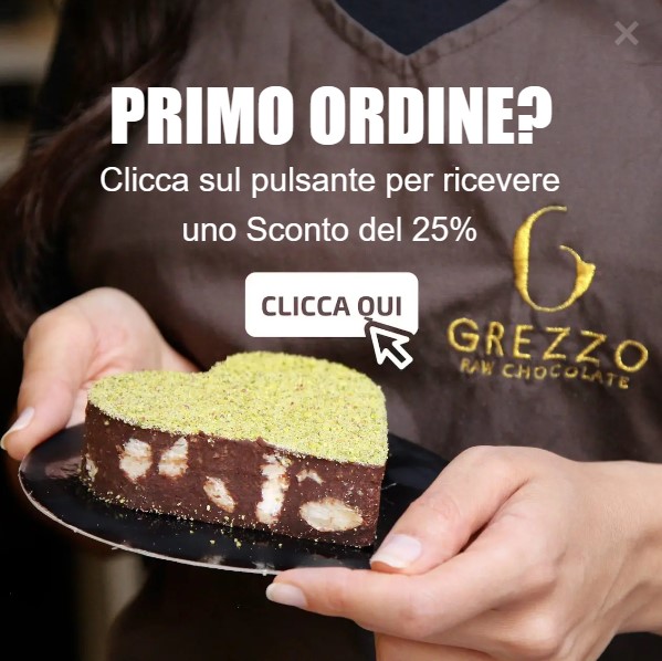 Primo acquisto 25% - Grezzo Raw Chocolate