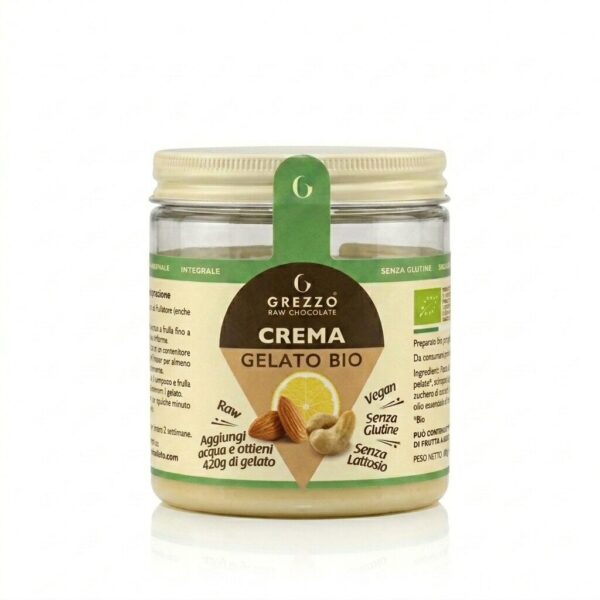 Preparato Bio per Gelato Grezzo Raw Chocolate Crema